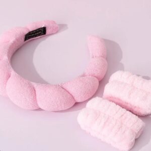 SET DIADEMA Y MUÑEQUERA SKINCARE