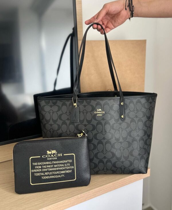 BOLSO COACH NEGRO