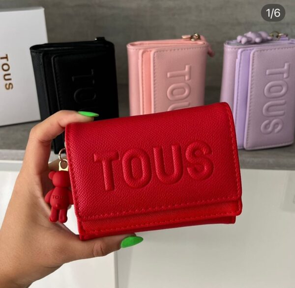BILLETERA TOUS ROJA