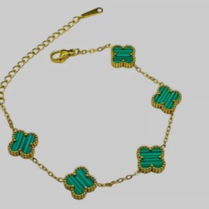 PULSERA TREBOL VERDE
