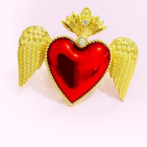 ANILLO CORAZON ALAS
